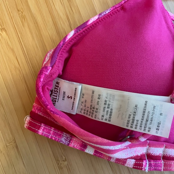 Pink striped bikini set - Picture 3 of 5